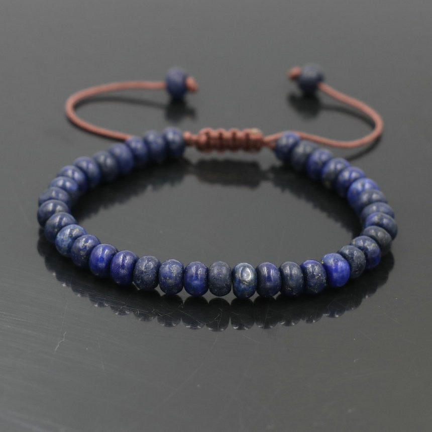 Bracelet en Lapis Lazuli - 'Sixième Sens'