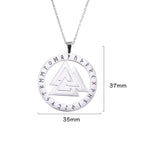 Talisman Runique 'Valknut' - Alignement Corps-Âme-Esprit