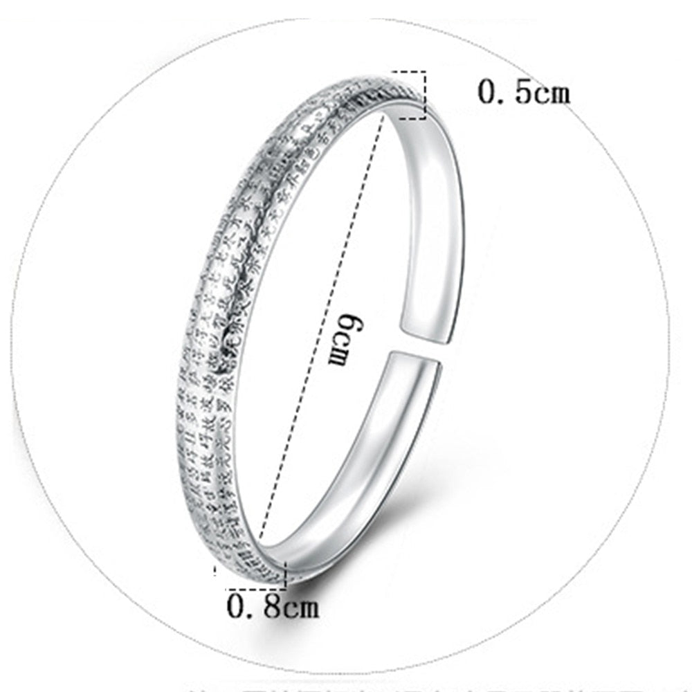 Bracelet 'Zhao Caibao' - Attire l'Argent