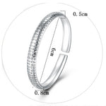 Bracelet 'Zhao Caibao' - Attire l'Argent