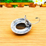 Boucle d'Oreilles 'Beauté Solaire' en Œil-de-Tigre