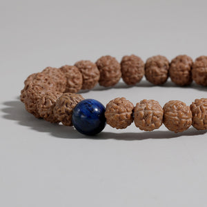 Bracelet 'Rudraksha' - Cercle de Protection