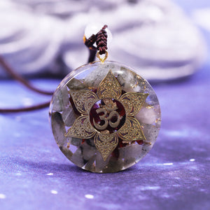 Pendentif Orgonite 'Protection & Vitalité'
