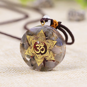 Pendentif Orgonite 'Protection & Vitalité'