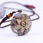 Pendentif Orgonite 'Protection & Vitalité'