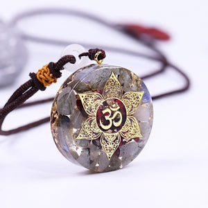 Pendentif Orgonite 'Protection & Vitalité'