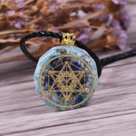 Pendentif Orgonite - Énergies de la Chance