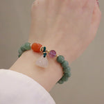 Bracelet en Jade - Pouvoir Personnel