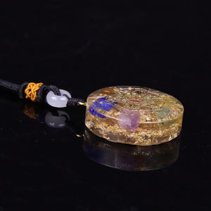 Pendentif Orgonite - Pierres d'Abondance