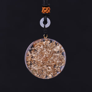 Pendentif Orgonite - Pierres d'Abondance