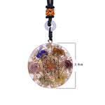 Pendentif Orgonite - Pierres d'Abondance