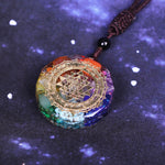 Pendentif Orgonite - Régénération des Chakras