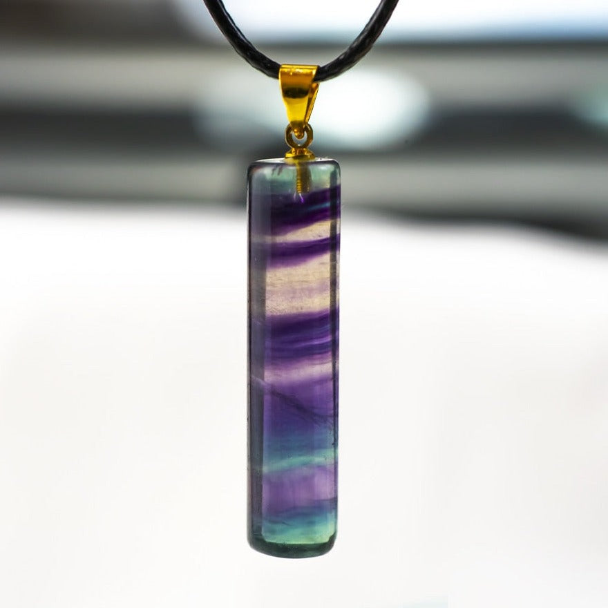 Pendentif de Détoxification en Fluorite