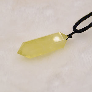 Pendentif 'Pierre d'Abondance' en Citrine