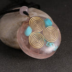 Pendentif Orgonite 'Guérison Émotionnelle & Relationnelle'