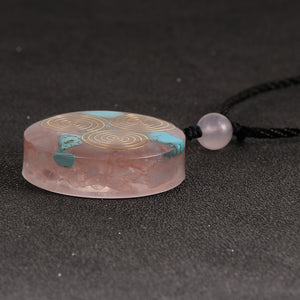 Pendentif Orgonite 'Guérison Émotionnelle & Relationnelle'