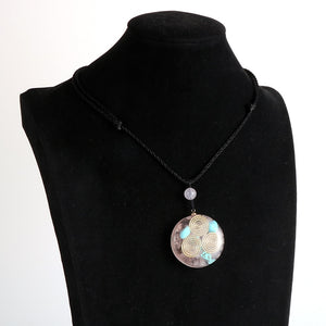 Pendentif Orgonite 'Guérison Émotionnelle & Relationnelle'