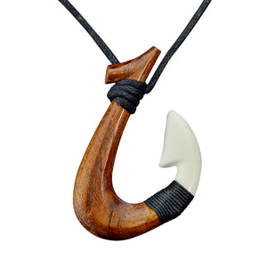 Talisman Maori 'Hei Matau' - Abondance & Prospérité