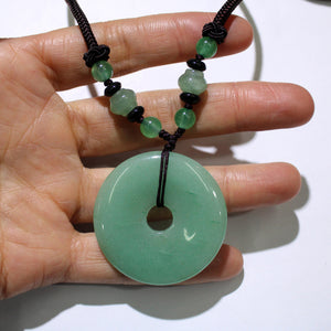 Pendentif en Aventurine - Chance & Harmonie Relationnelle