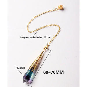 Pendule de Détoxification en Fluorite