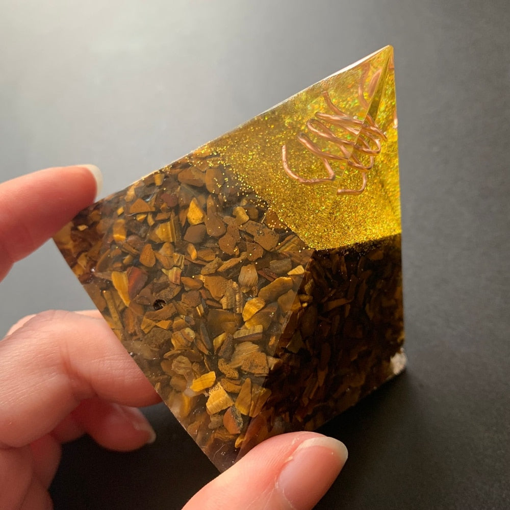 Orgonite 'Œil de Tigre'