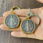 Porte-clés Médaille de Saint Benoît - Protection