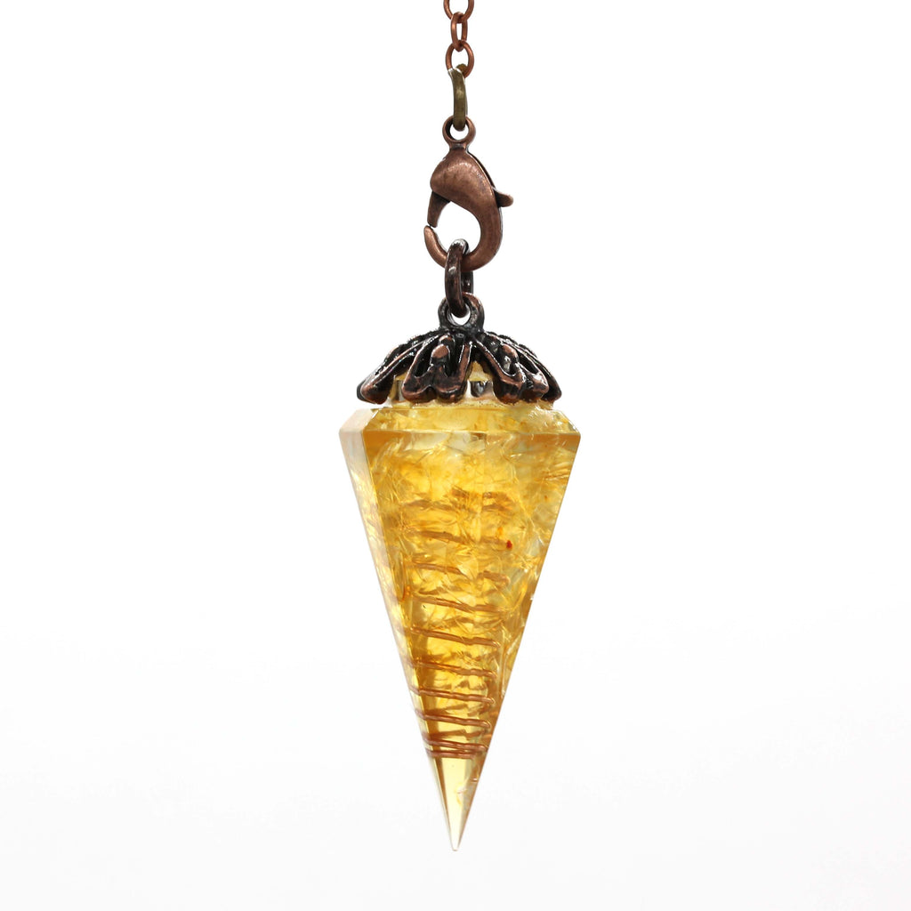 Pendule-Orgonite 'Energies de l'Abondance'