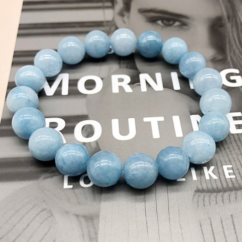 Bracelet 'Élévation de Conscience' en Angélite