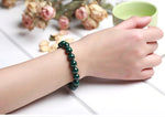 Bracelet en Malachite - Surmonter les Problèmes