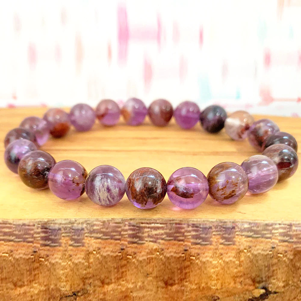 Bracelet en Cacoxenite - Passage en 5ème Dimension