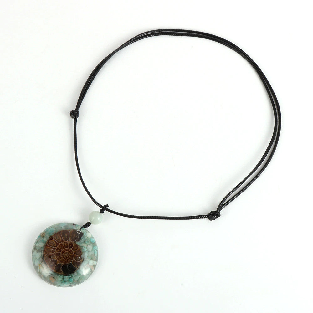 Pendentif Orgonite d'Activation de l'ADN de Lumière