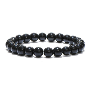 Bracelet de Purification en Obsidienne