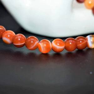 Bracelet en Sardonyx - Éveil & Clairvoyance