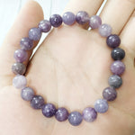 Bracelet en Lépidolite - Harmonie des Énergies
