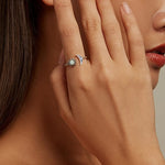 Bague en Argent & Opale - Purification du Karma