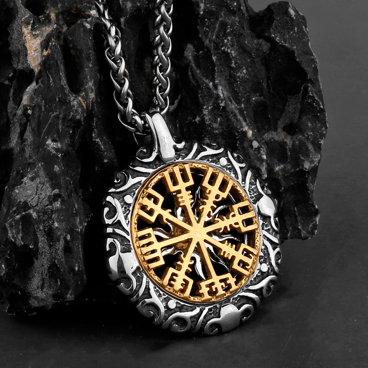 Amulette Vegvisir - Protection & Guidance