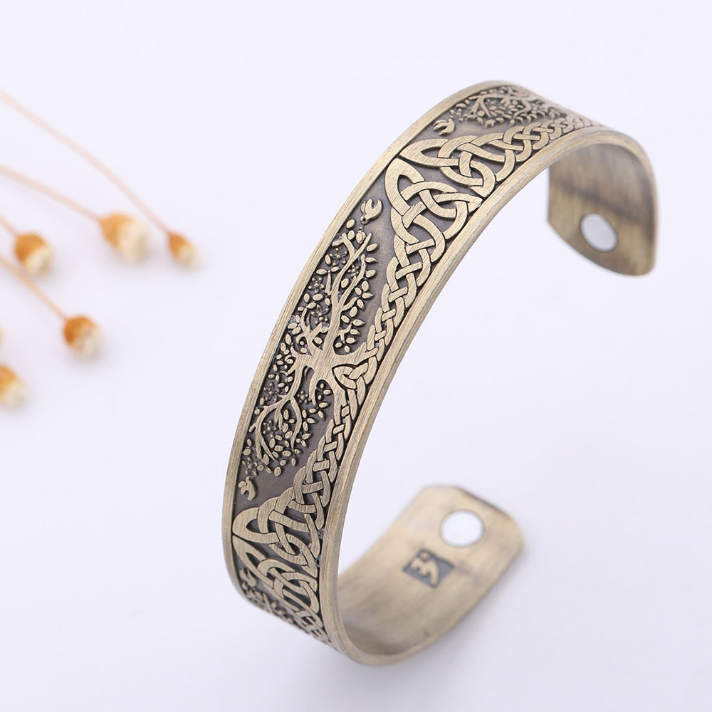 Bracelet de Magnétothérapie 'Yggdrasil' - 3 couleurs disponibles