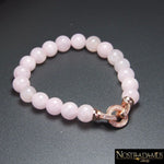 Bracelet Amour Sans Limite en Quartz Rose - Strand Bracelets