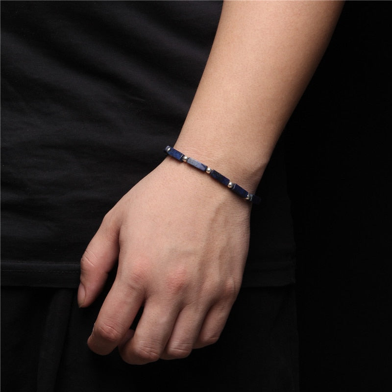 Bracelet en Lapis Lazuli - Clairvoyance & Éveil –