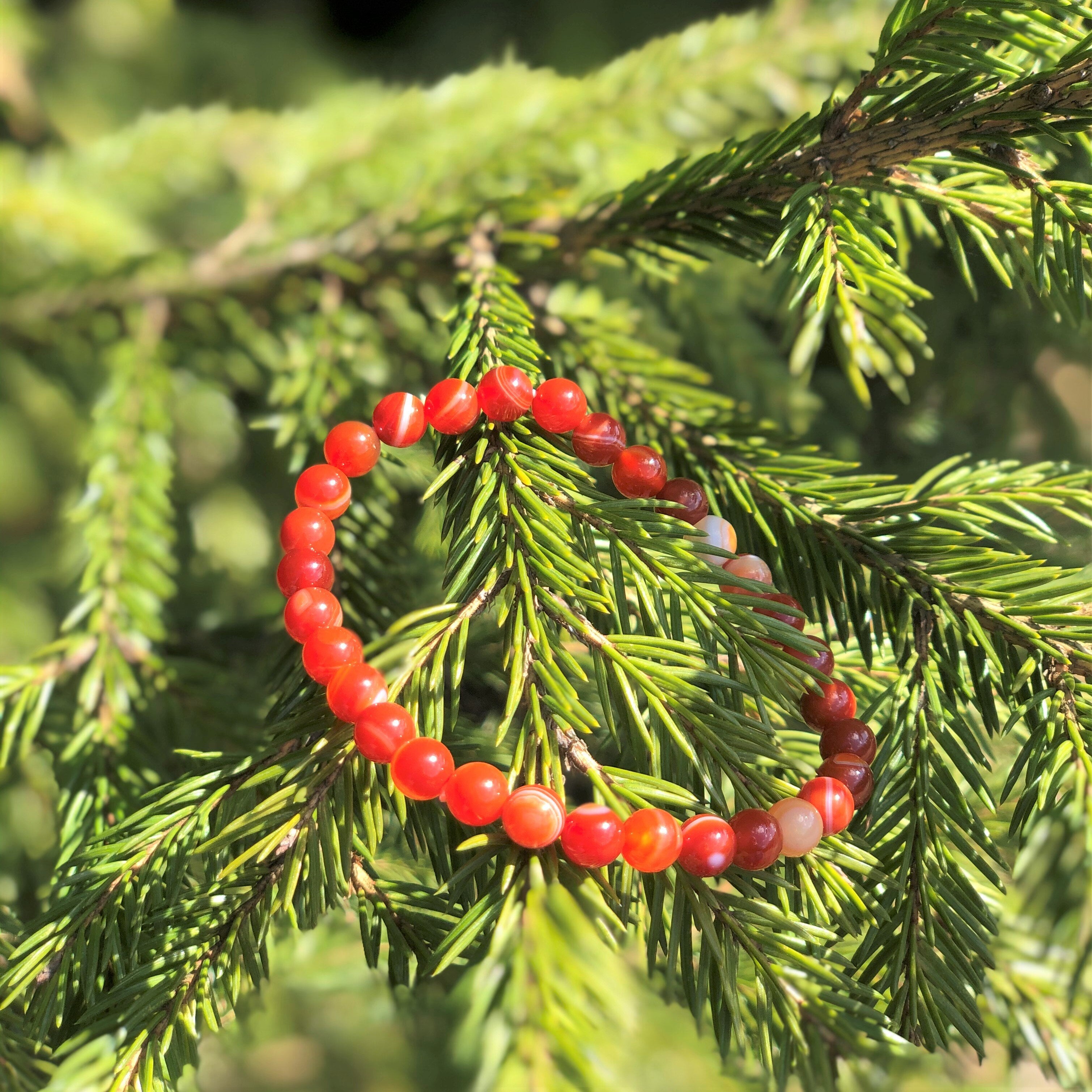 Bracelet en Sardonyx - Éveil & Clairvoyance