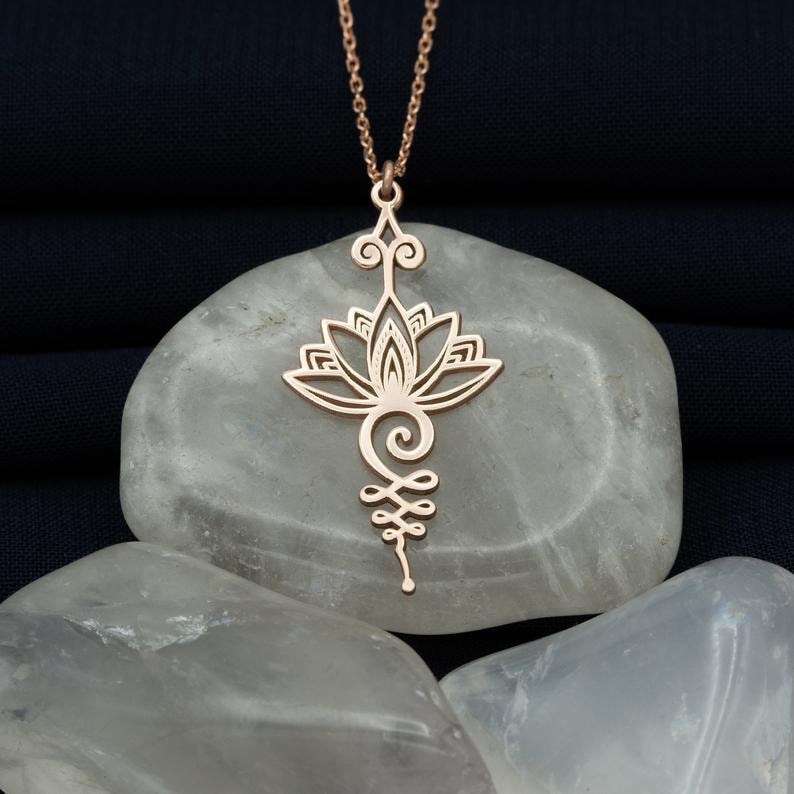 Talisman Bouddhiste 'Unalome' - Éveil Spirituel