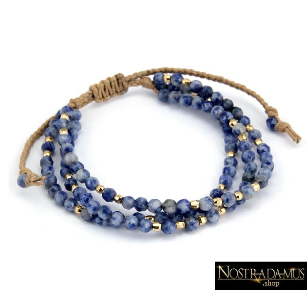 Triple Bracelet Apaisement en Sodalite - Strand Bracelets