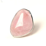 Bague 'Amour & Douceur' en Quartz Rose