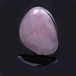 Bague 'Amour & Douceur' en Quartz Rose