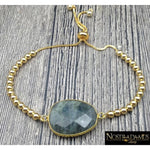 Bracelet Équilibre Intérieur en Labradorite - Strand Bracelets