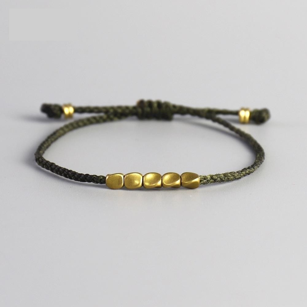 Bracelet Tibétain 'Bonheur & Prospérité'