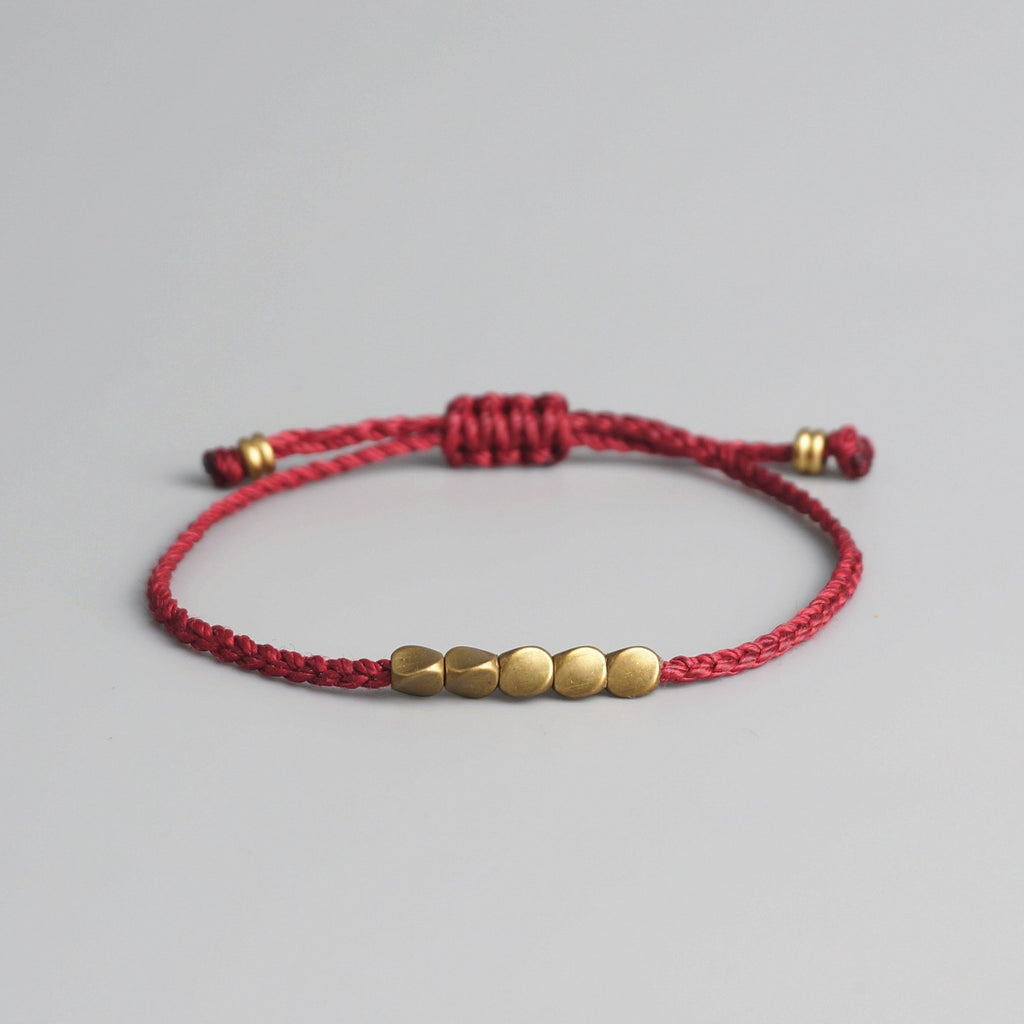 Bracelet Tibétain 'Bonheur & Prospérité'