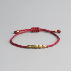Bracelet Tibétain 'Bonheur & Prospérité'