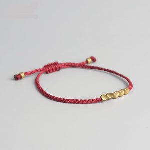 Bracelet Tibétain 'Bonheur & Prospérité'