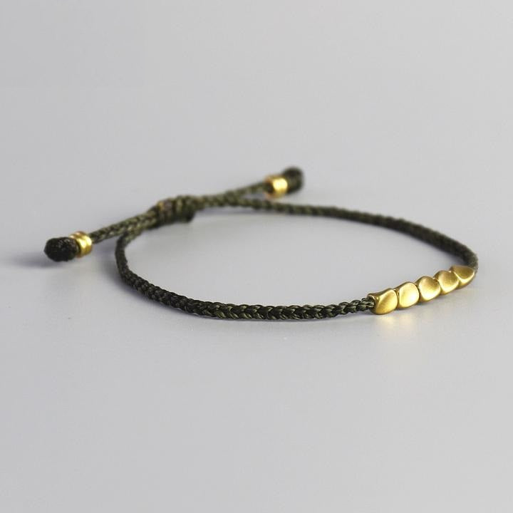 Bracelet Tibétain 'Bonheur & Prospérité'